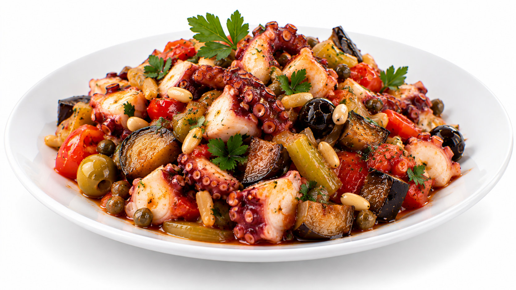 Caponata de Pulpo